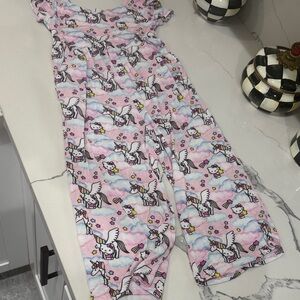 Posh Peanut Hello Kitty Flare Romper